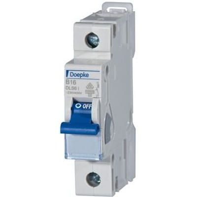 Doepke Leitungsschutzschalter Uc B 4a 1p 230v 10ka 1te 50hz Ip20 Dls6ib4-110ka