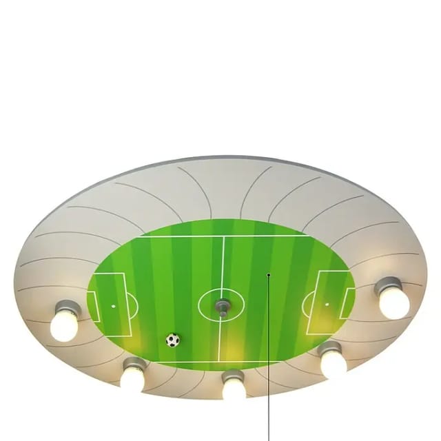 Kinder Deckenleuchte Fußball-stadion Mit Zugschalter Für Led-schlummerlicht