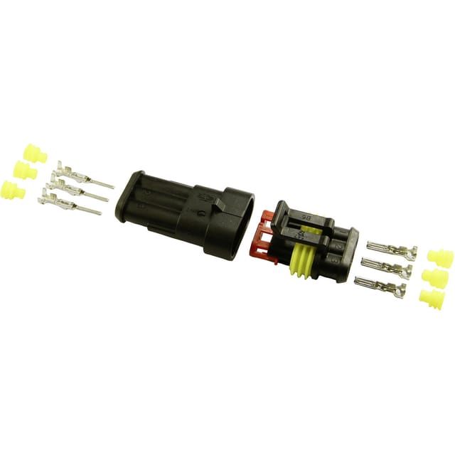 Baas - Superseal Set Amp-superseal 1.5mm Series Polzahl Gesamt 3 Rastermaß: 6 Mm Es13 1 St.