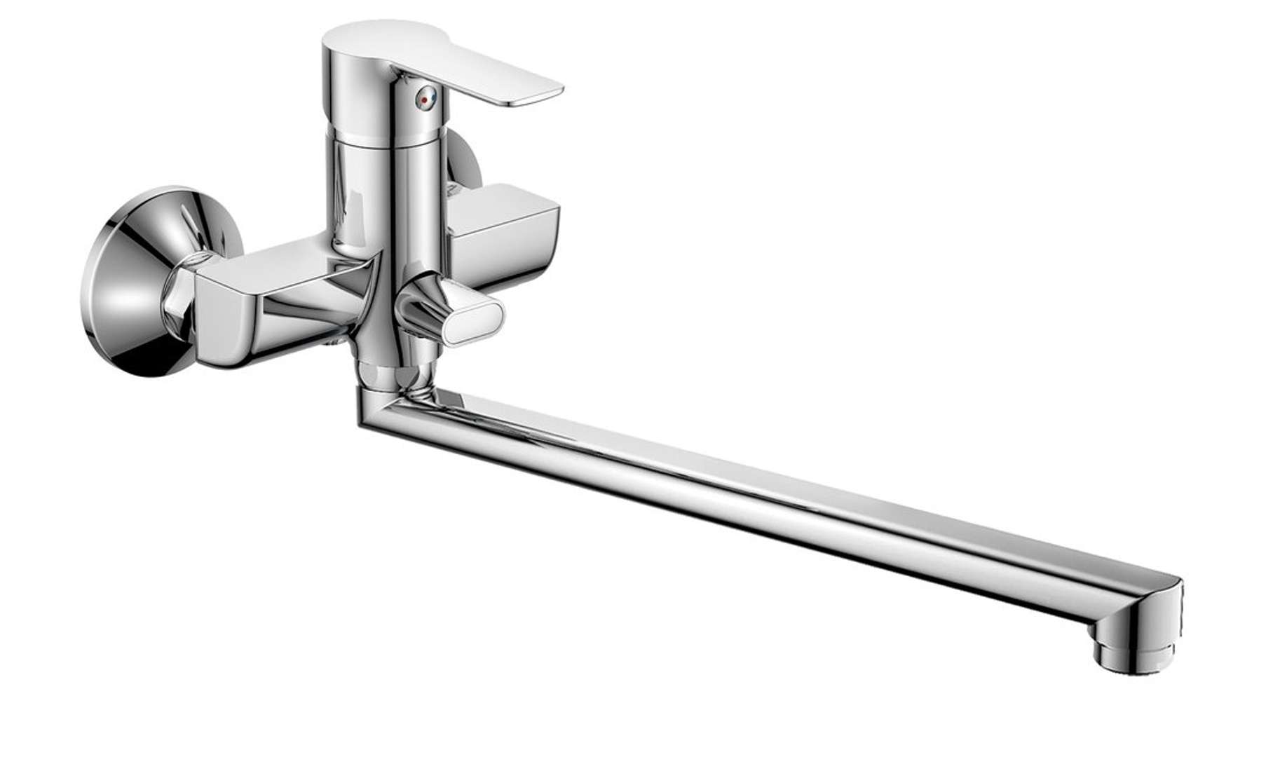 Bruckner Baron - Badewannenarmatur, Abstand 100 Mm, Chrom 612.035.1