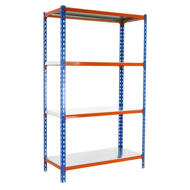 Simonrack Moderne Regale In Blau Und Orange Aus Verzinktem Metall