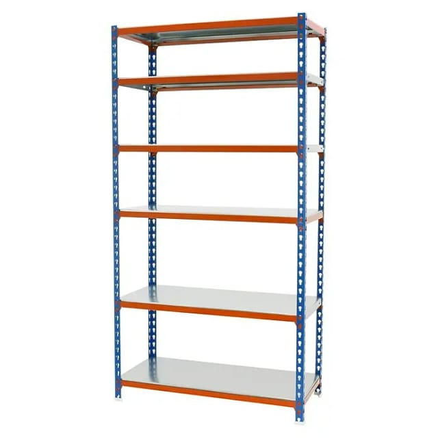 Simonrack Simonclick Mini 6/400 Regalsystem Blau Und Orange