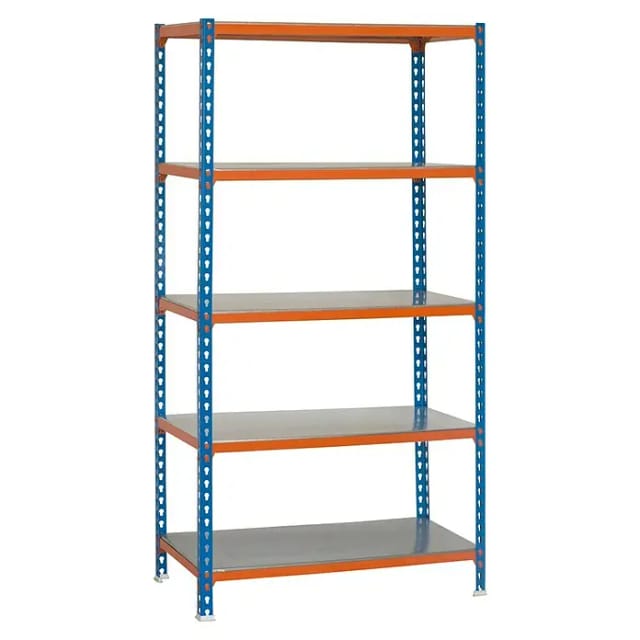 Simonrack Simonclick Superplus 5 Metallregale Blau Orange
