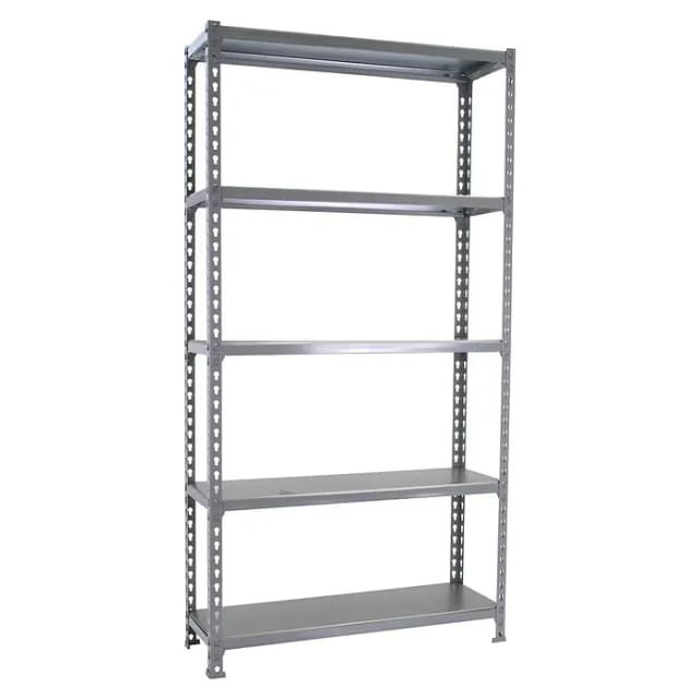 Simonrack Metallregal Grau 5 Böden 2000x1200 Mm