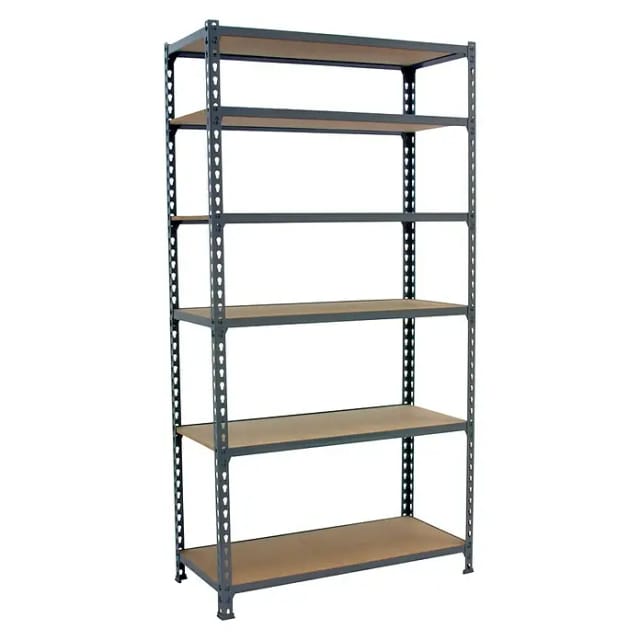 Simonrack Elegante Regale Grau Und Holz 2500x1100x500 Mm