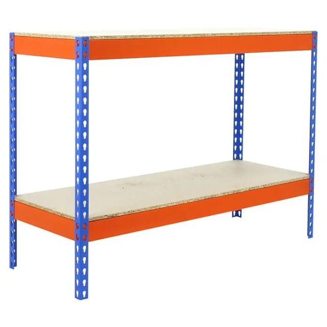 Simonrack Moderne Regal Blau Orange Robustes Design