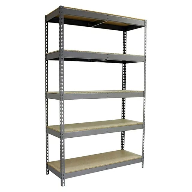 Simonrack Regal 5 Ebenen Grau Und Holz Modernes Design