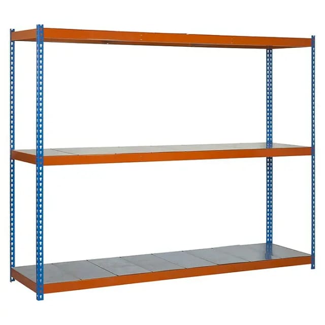Simonrack Ecoforte 1206-3 Metallregal Blau/orange/g Galvanisiert