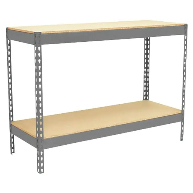 Simonrack Simonwork Basic 2 Regal Grau Und Holz Robust