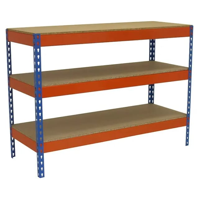 Simonrack Robuste Industrie-regal Blau Und Orange