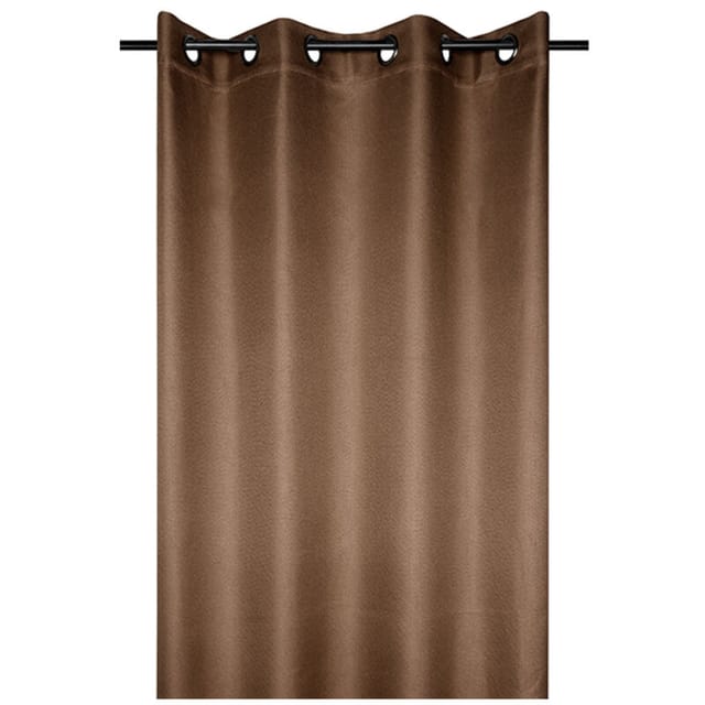 Verdunkelungsvorhang Stoff Kopenhagen Erde 140x260cm - Stoff