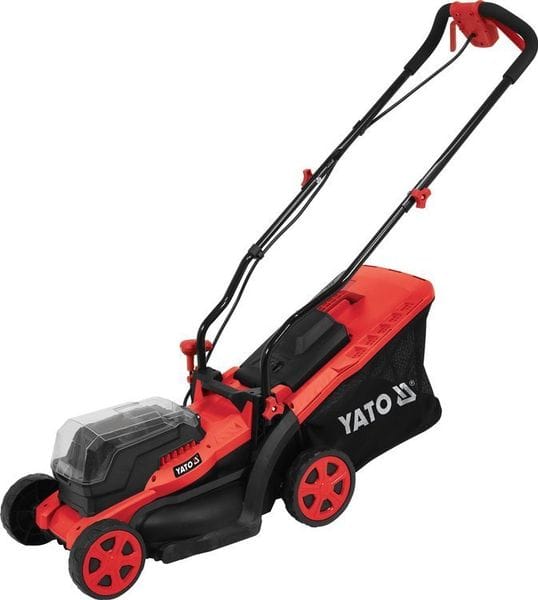 Rasenmäher De Schnurloser Rasenmäher, Yato, Modell Yt-85221, Ideal Für Die Pflege De Gärten, Motor De 18v, Schnittbreite De 45 Cm, Laufzeit De 50-60 Minuten.
