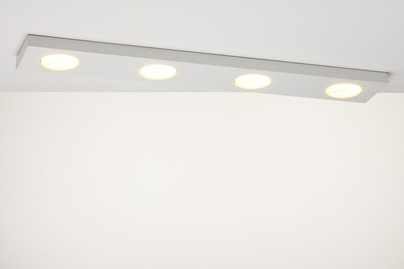 [gebraucht] B-ware Deckenleuchte Sigma Hero 4x Gx53 Led Lampe Moderne Leuchte Weiß Ø75cm 41502