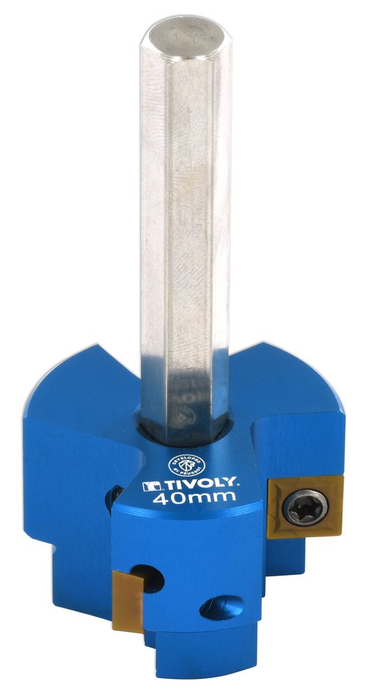 Tivoly - Hartmetall-schneidfräser Für Pvc-rohrextrakteure / Ø: 40 Mm