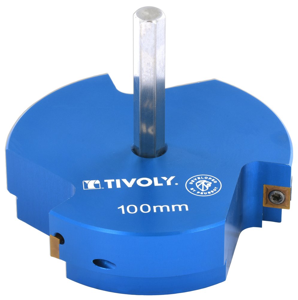 Tivoly - Hartmetall-fräse Rohr-extraktor Für Pvc / Ø: 100 Mm
