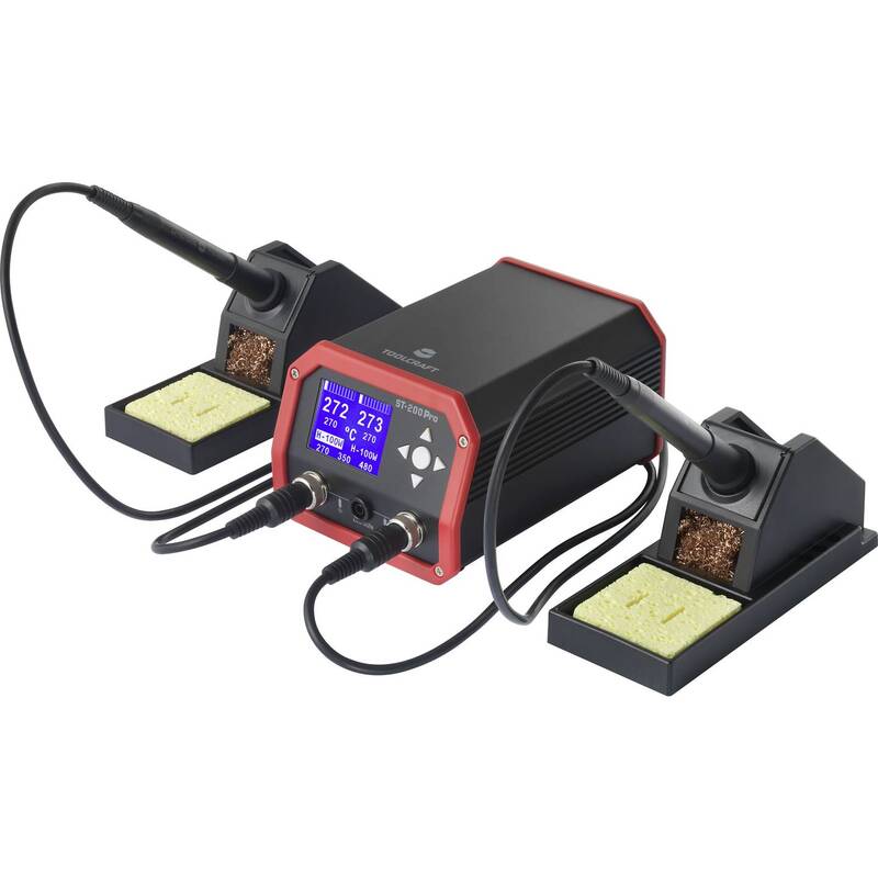 [gebraucht] B-ware Toolcraft Lötstation Lötkolben 230w Temperaturregelung 150-480°c Digital 2830g