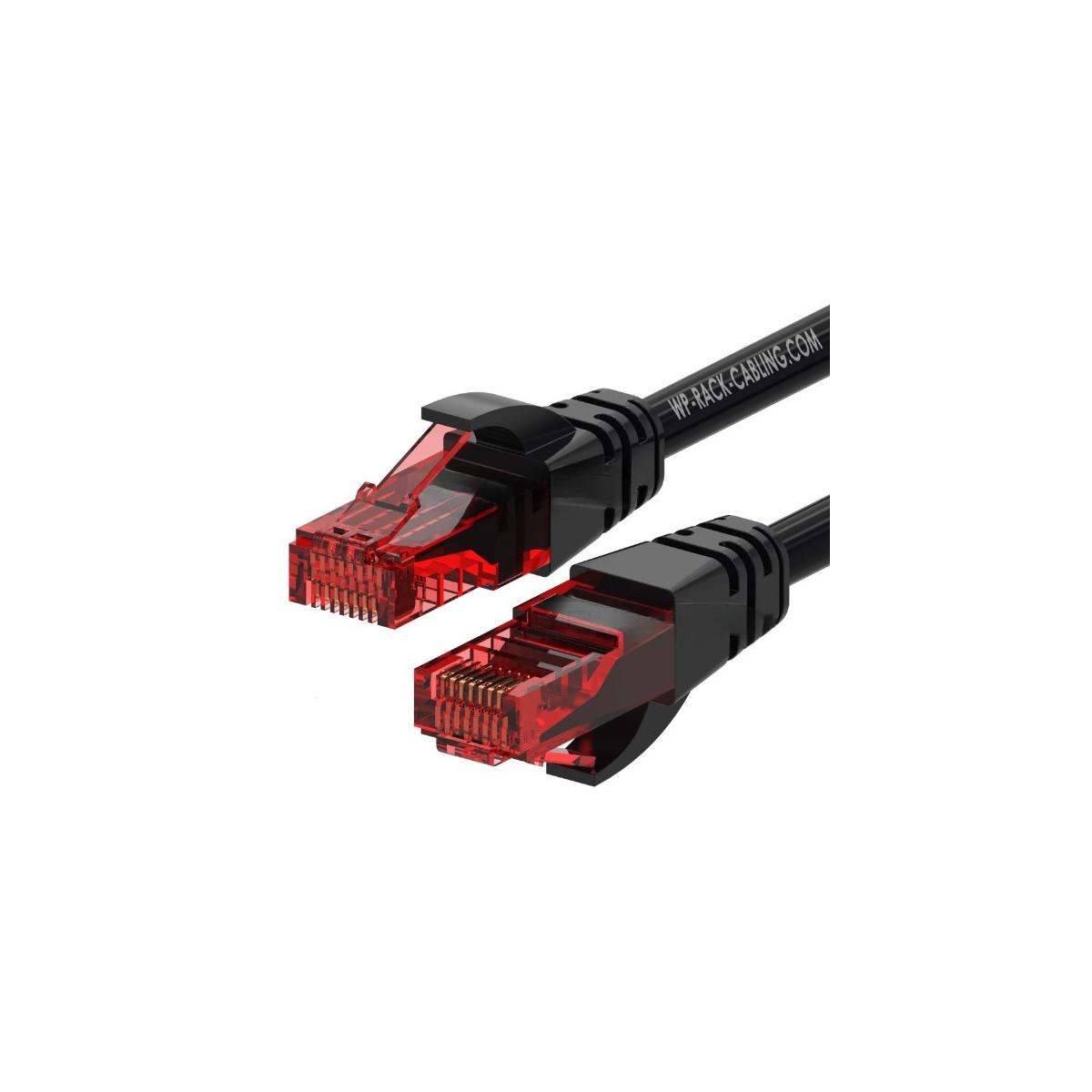 Wp Wpc-pat-6u002bl Netzwerkkabel Schwarz, Rot 0,5 M Cat6 U/utp (utp)