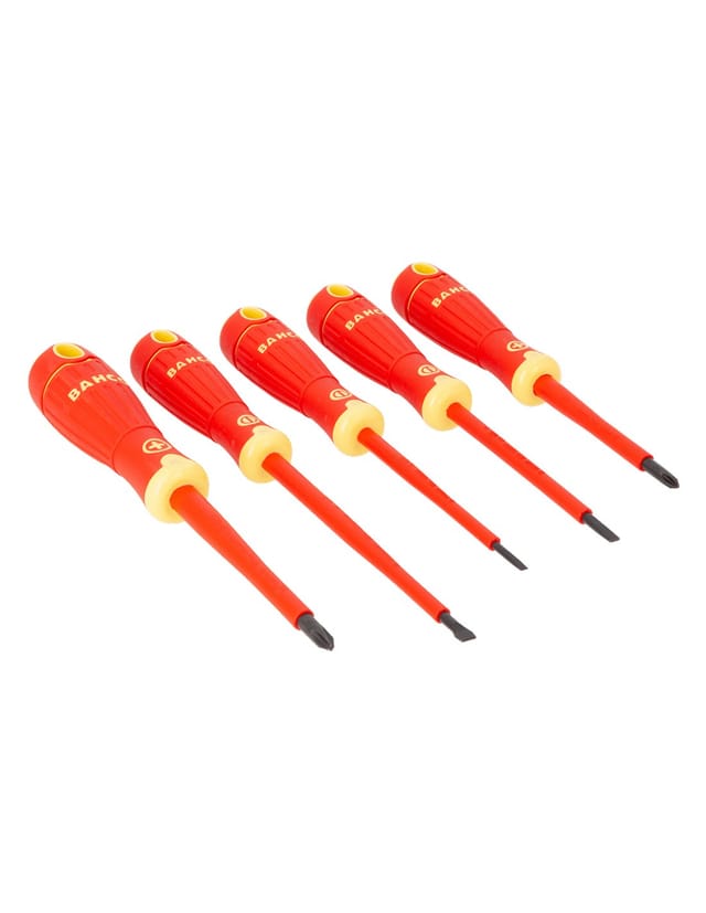 Set Mit 5 Isolierter Vde Bahco Fit Schraubendreher Bahco B220.005
