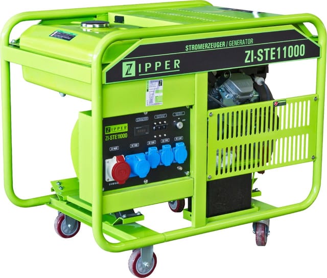 Zipper - Stromerzeuger Zi-ste11000 14500 W Benzin Stromerzeuger
