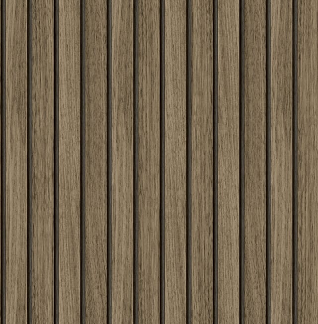 Easy Decor Holz Streifen Naturel Vliestapete 10mx52cm