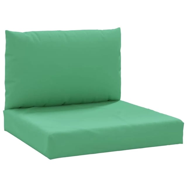 Prolenta Premium Palettenkissen 2-tlg. Grün Oxford-gewebe