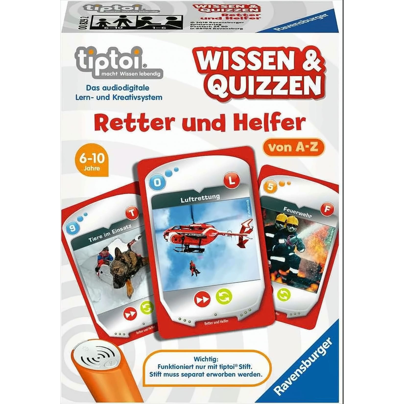 tiptoi Wissen und Quizzen: Retter und Helfer
