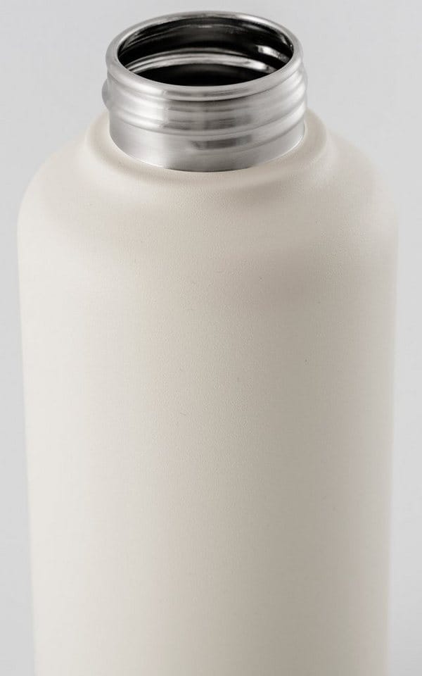 Timeless Edelstahltrinkflasche Off-White, 600 ml, einwandig