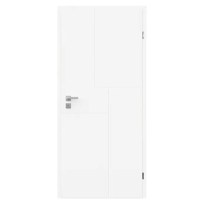 Classen PL Zimmertür Tessa (735 x 1.985 mm, DIN Anschlag: Rechts, Verkehrsweiß, Wabe)