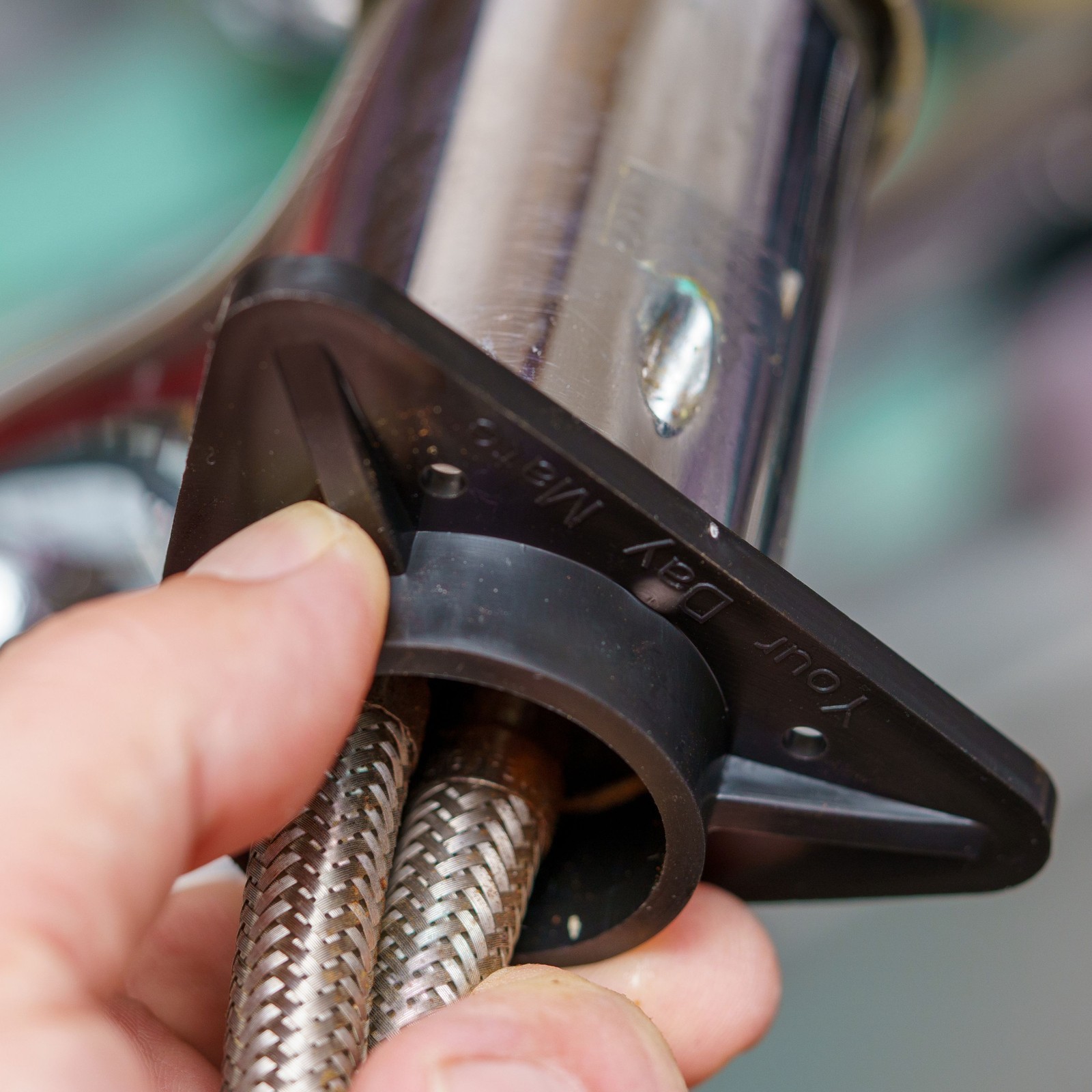 Wasserhahn Stabilisator Spülbecken Ø36,5mm ABS Verstärkung für Küchenarmatur Bild 2