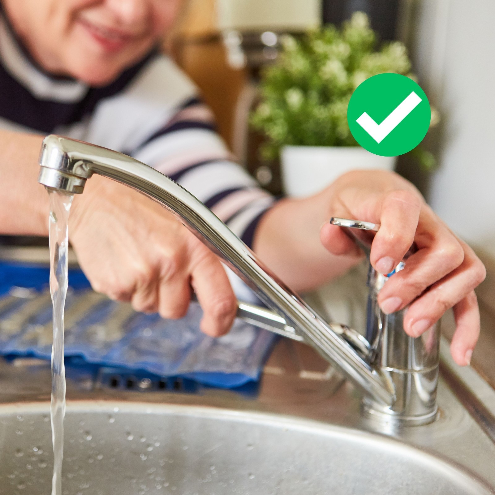Wasserhahn Stabilisator Spülbecken Ø36,5mm ABS Verstärkung für Küchenarmatur Bild 7
