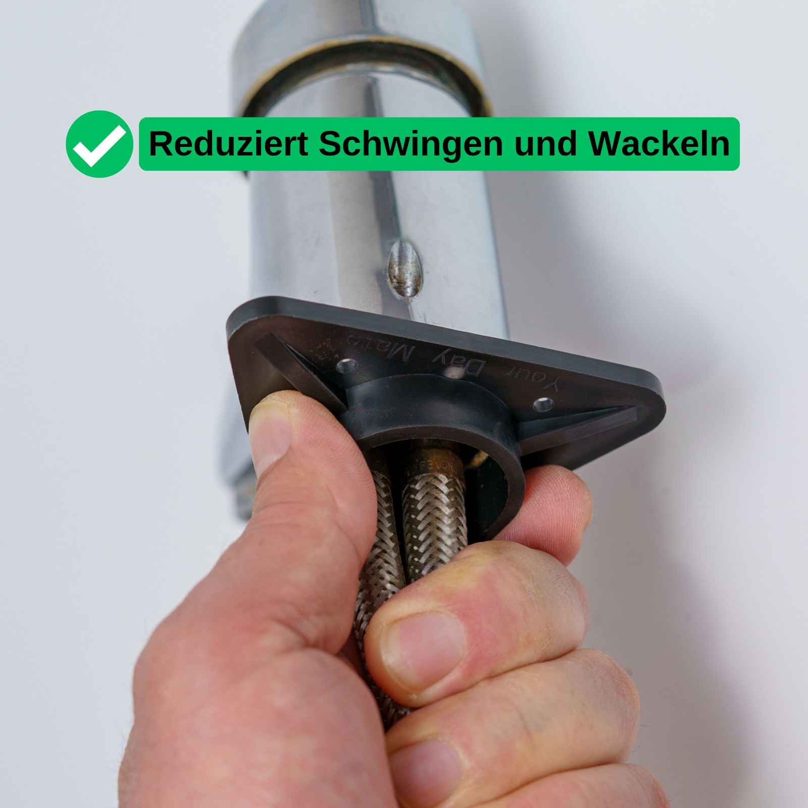 Wasserhahn Stabilisator Spülbecken Ø36,5mm ABS Verstärkung für Küchenarmatur Bild 8