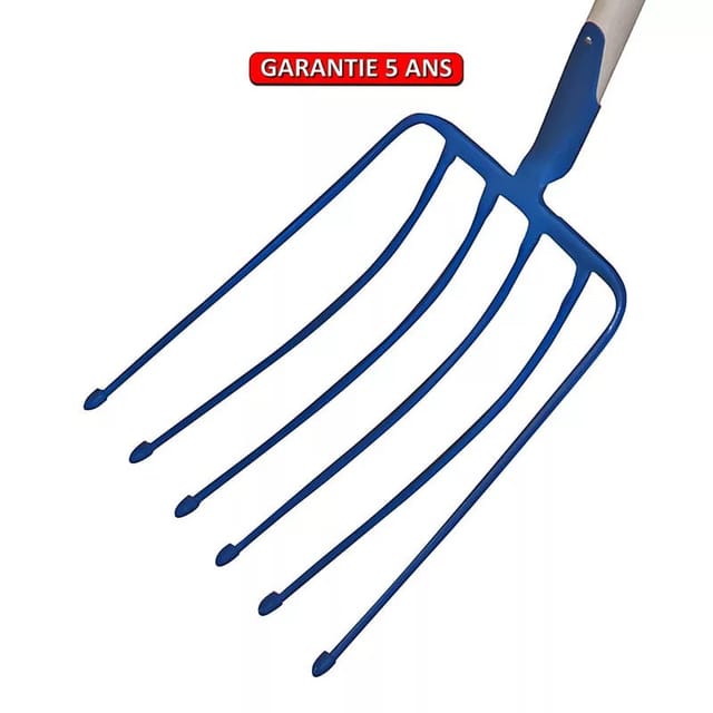 Rote-bete-gabel Mit 6 Zinken - Ohne Griff Outils Perrin