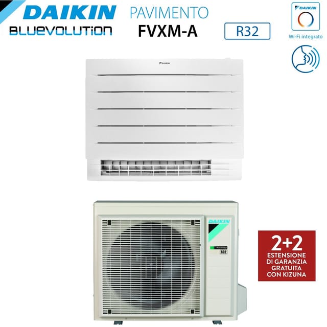 Daikin - Bluevolution Perfera Standklimagerät 18000 Btu Fvxm50a R-32 Wi-fi Integrierte Infrarot-fernbedienung Inklusive Italienische Garantie - Neu