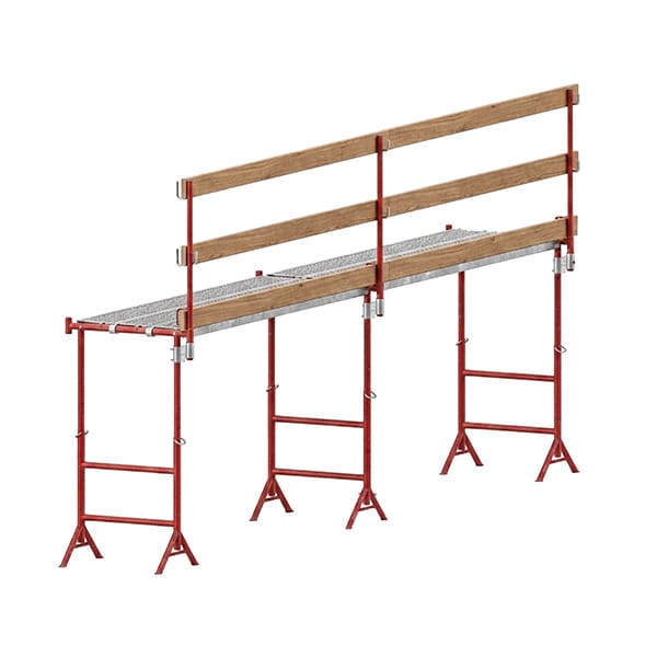 Matisère - Teleskop-maurergerüst 1.20 Bis 2.20m - Länge 6.00m - Kittr12/21epx6m