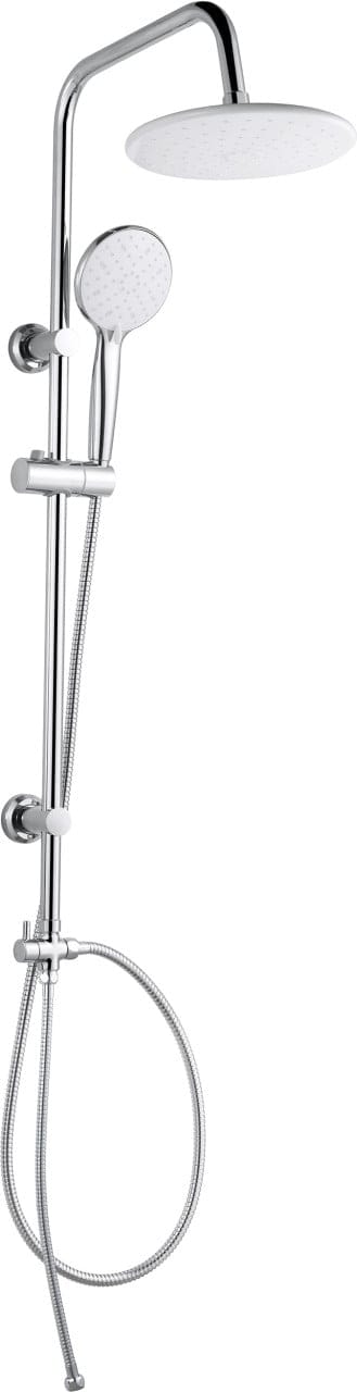 Primaster Duschsystem Aqua White verchromt