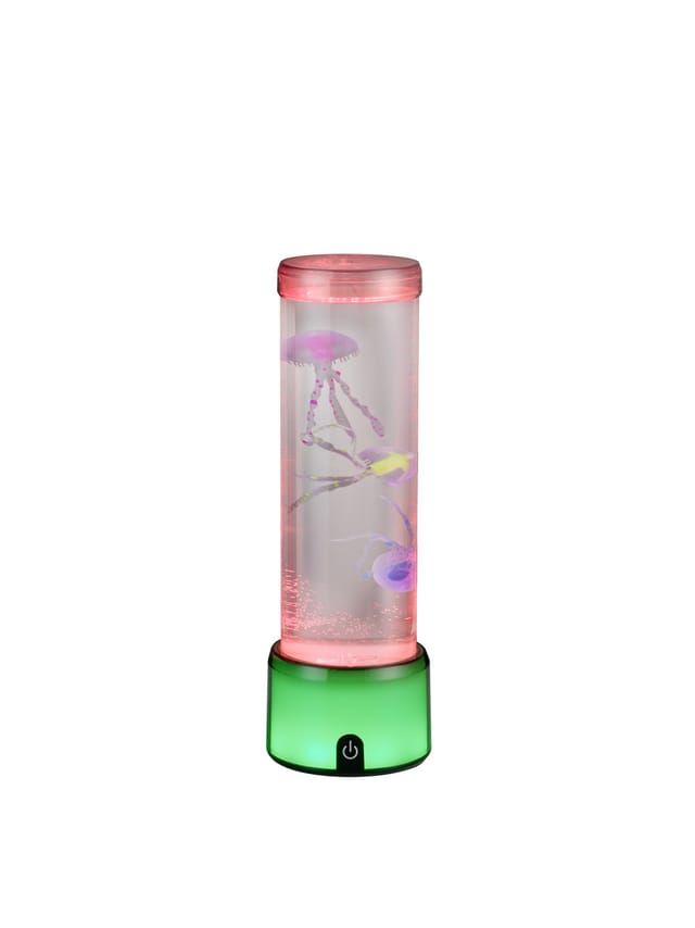 Reality LED-Tischleuchte Medusa Fun Ø 9,5 x 28 cm rauchfarbig