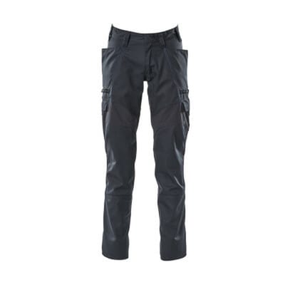 Mascot Mascot® Accelerate Hose Mit Schenkeltaschen, Stretch-einsätze Gr. 66 Schwarzblau