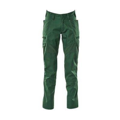 Mascot Mascot® Accelerate Hose Mit Schenkeltaschen, Stretch-einsätze Gr. 64 Grün