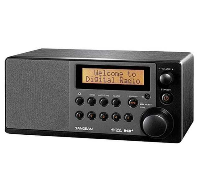 Ddr-31+ Tischradio Dab+, Ukw Aux Schwarz - Sangean