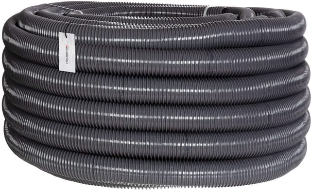 Holzbrink Teichschlauch 40 Mm (1 1/2”) Spiralschlauch Pvc Saugschlauch Verstärkt, Länge: 15 M, Hvs-05-15