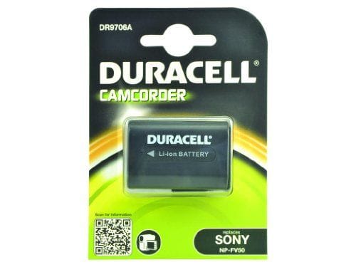 Duracell - Dr9706a - Batterie - Li-ion - 650 Mah - Für Sony Handycam Fdr-ax100, Ax43, Ax60, Hdr-cx170, Cx485, Cx680, Pj330, Pj350, Pj675, Pj680