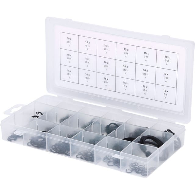 Ks Tools Sicherungsring-set - Innen Und Außen - 225 Stück - 970.0310