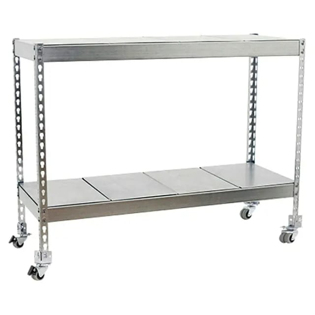 Simonrack Metallregal Galvanisiert Mit Rollen