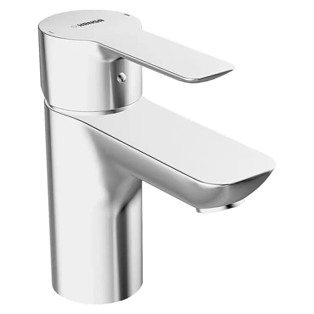 Hansa - Ligna - Waschtisch Einhebelmischer Mit Ablaufgarnitur, Chrom 06072203
