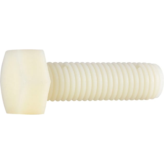 Din 933 Sechskantschraube Vg M12x30 Polyamid Blank 100 Stk