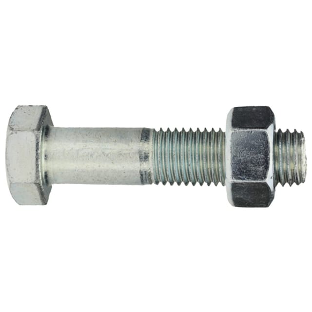Art 89601 Baubolzen Mit Mutter Ce 4.8 M 12 X 520 Galvanisch Verzinkt Gal Zn S 25 Stk