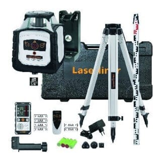 Laserliner - Vollautomatischer Rotationslaser Cubus 210 S Set Mit Stativ Empfänger Und Messlatte