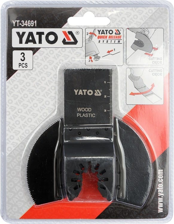 Zubehörset Für Das Yt-34691 Yato Multitool