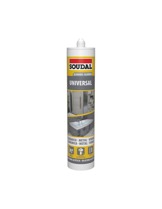 Aluminium-universalsilikon 280 Ml 115924 - Soudal