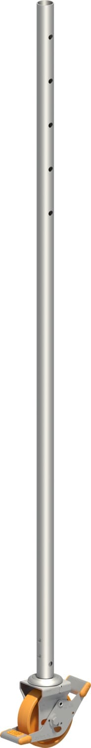 Layher Standrohr Mit Lenkrolle